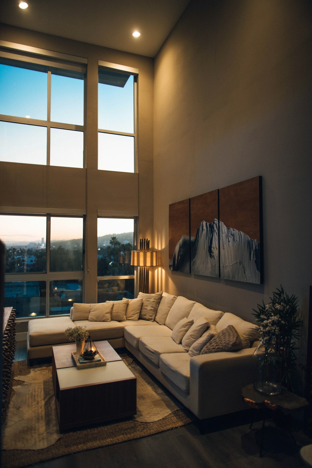 My living room at sunset. Los Angeles, California.nnIf you find my photos useful, please consider subscribing to me on YouTube for the occasional photography tutorial and much more - https://bit.ly/3smVlKp